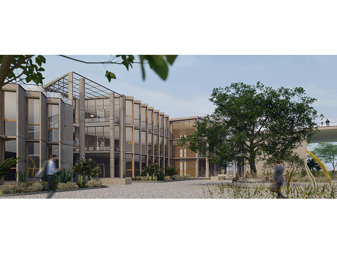 Architectural project exterior view 3